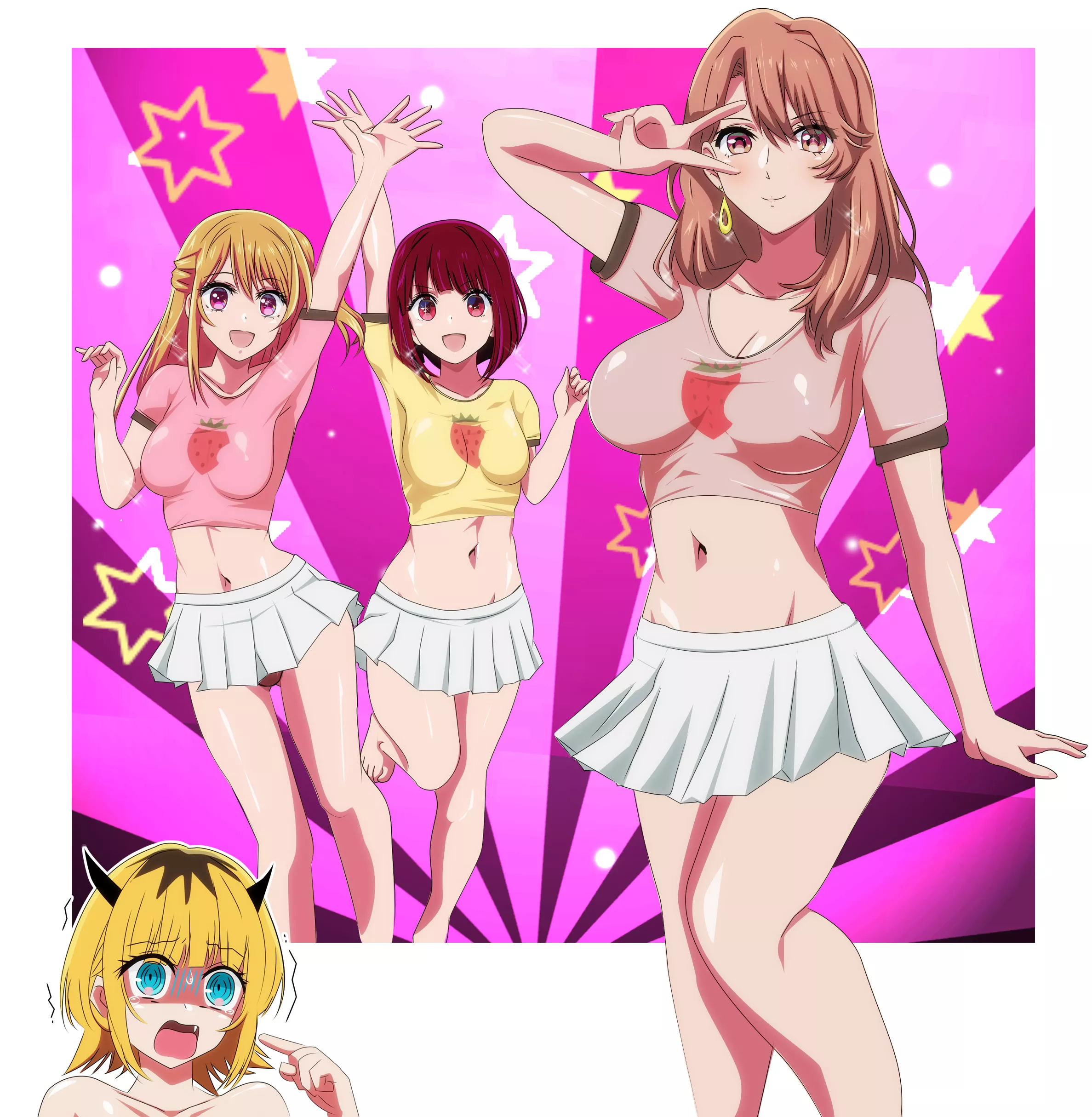 Skin Tight Tops (Oshi No Ko) posted by Csxc