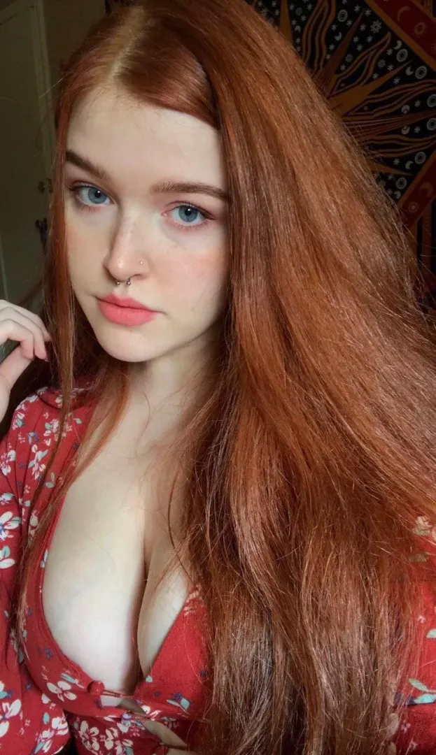 Someone told me redheads shouldn’t wear red but I love this shirt ❤️ by str4wberryjuice