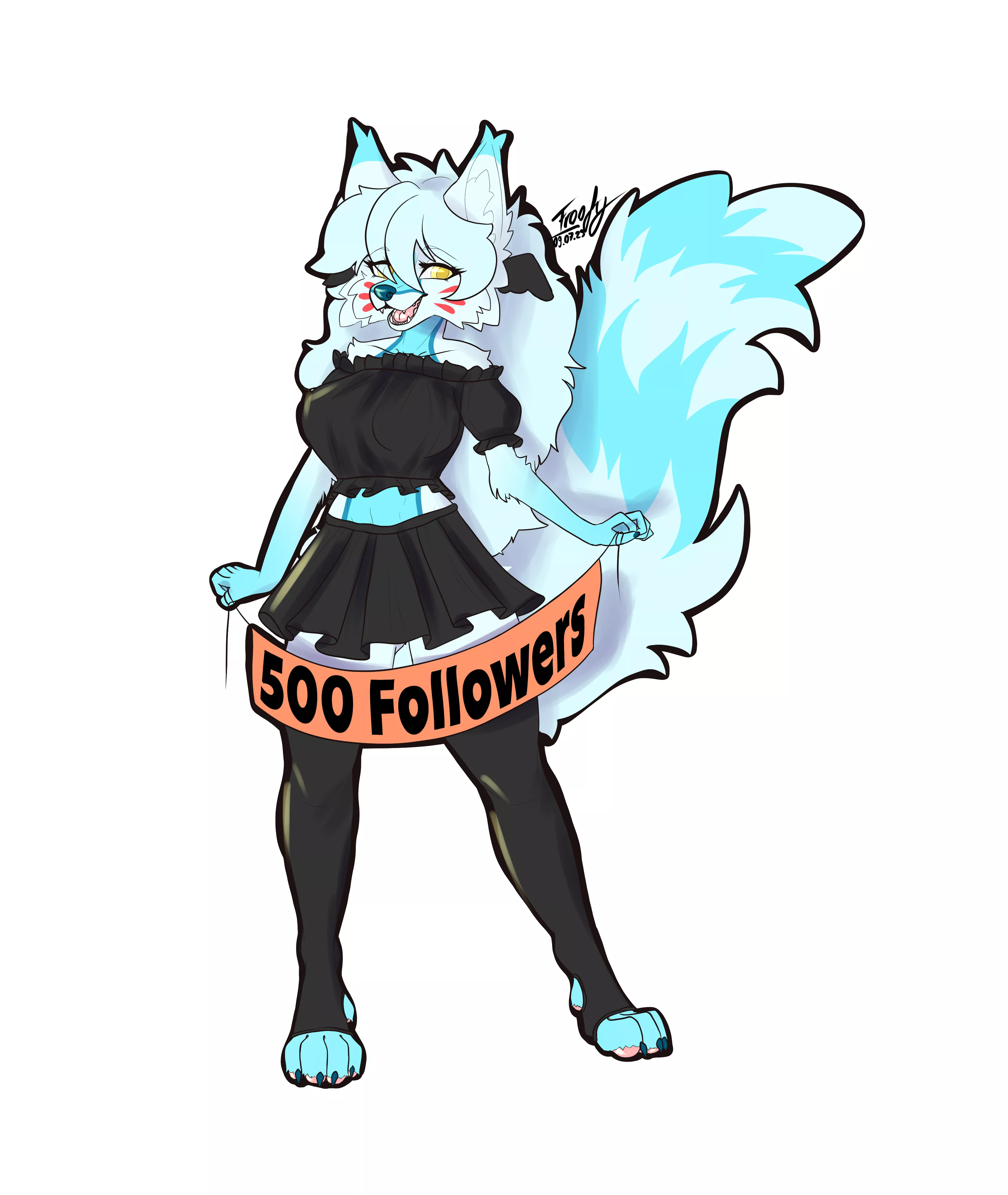 Thank you so much for 500 Followers!! (Made by me, Froof) posted by FroofyFroof