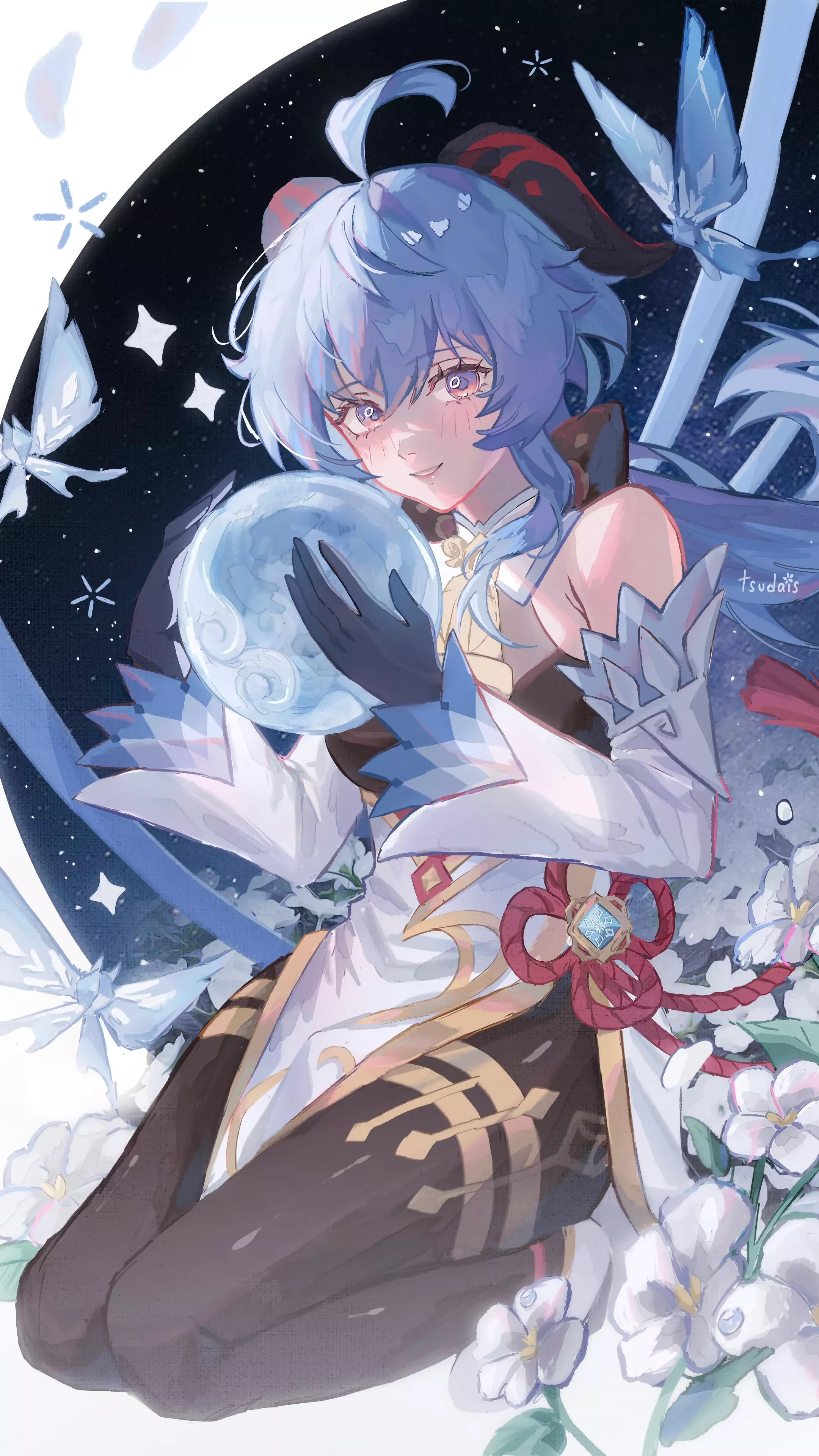 Thicc GANYU [Genshin Impact] (art by tsudias_) posted by also_ashu