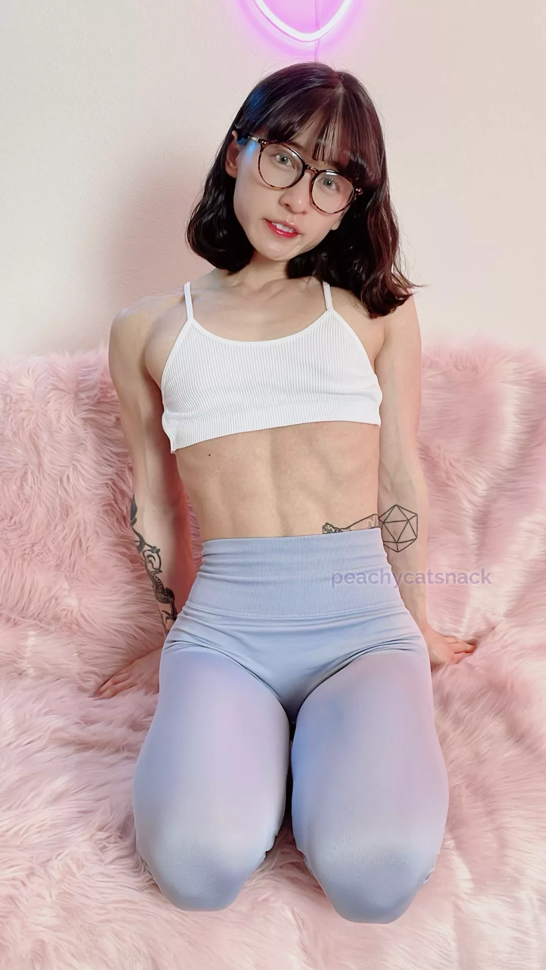 Tiny and mighty! 😸 posted by peachycatsnack