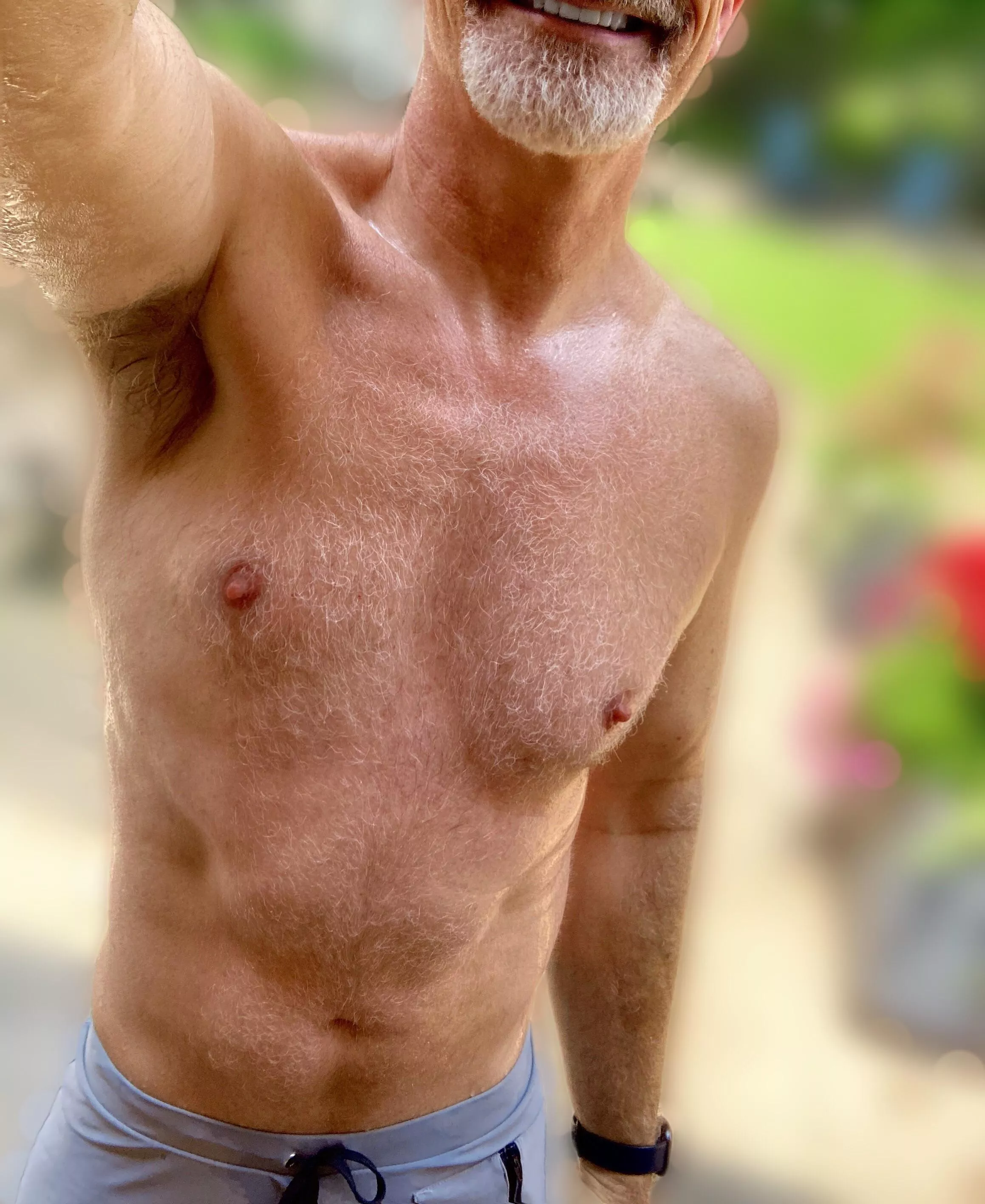 Trying to stay trim ☀️ posted by Cosmo466