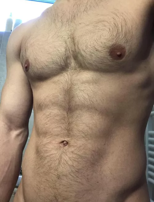 Wanna lick my hairy chest!? 💦💦 by ChriXXXL