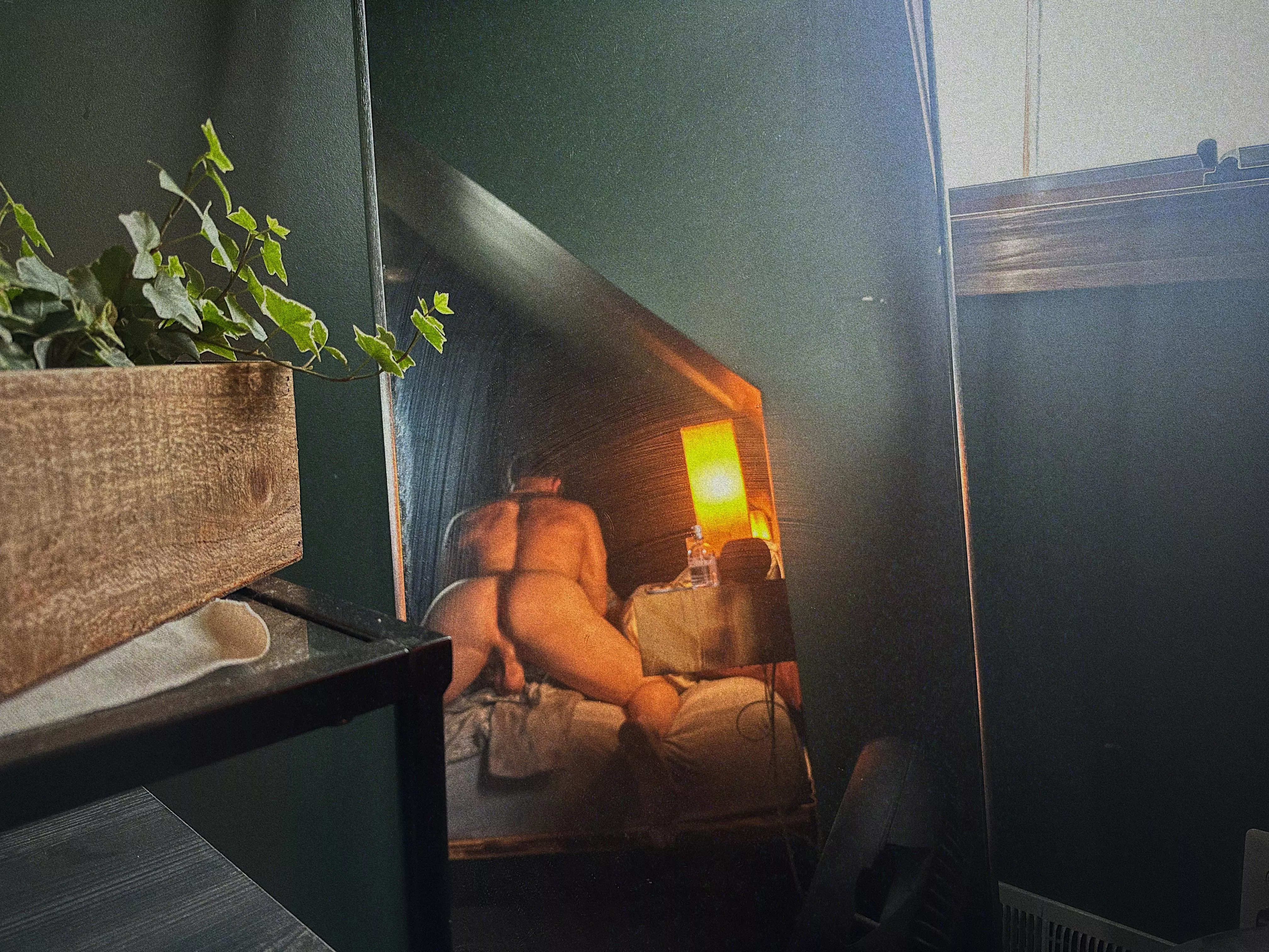 What would you do if you walk in my room and see me like this? posted by disengenuine