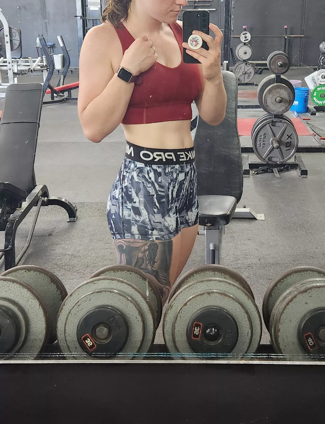 Would you spot me? 😘 posted by chokeswithchels