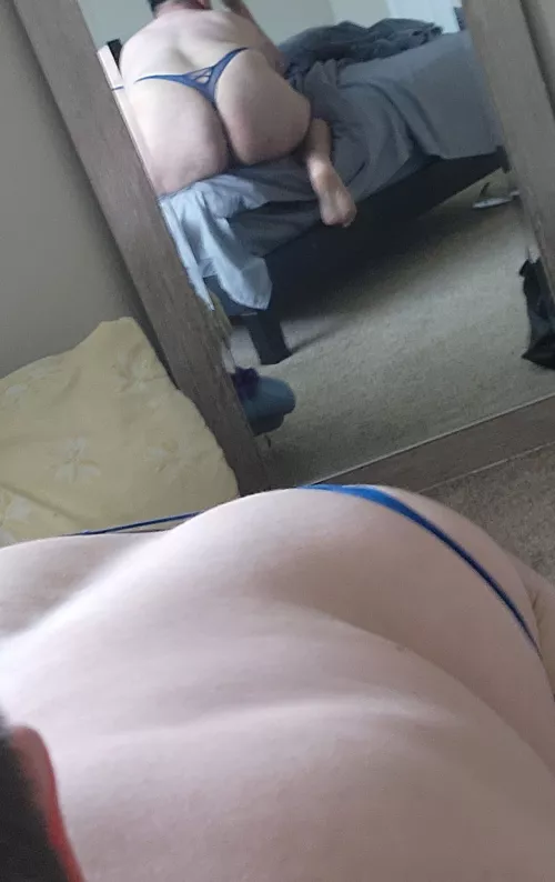 Bent over ready just pull it to the side by Anything_goesxx