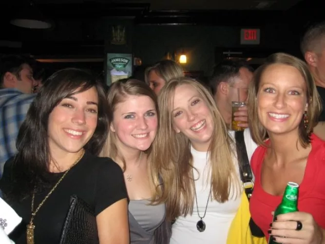 Big smiles at the bar by Totallyfun719