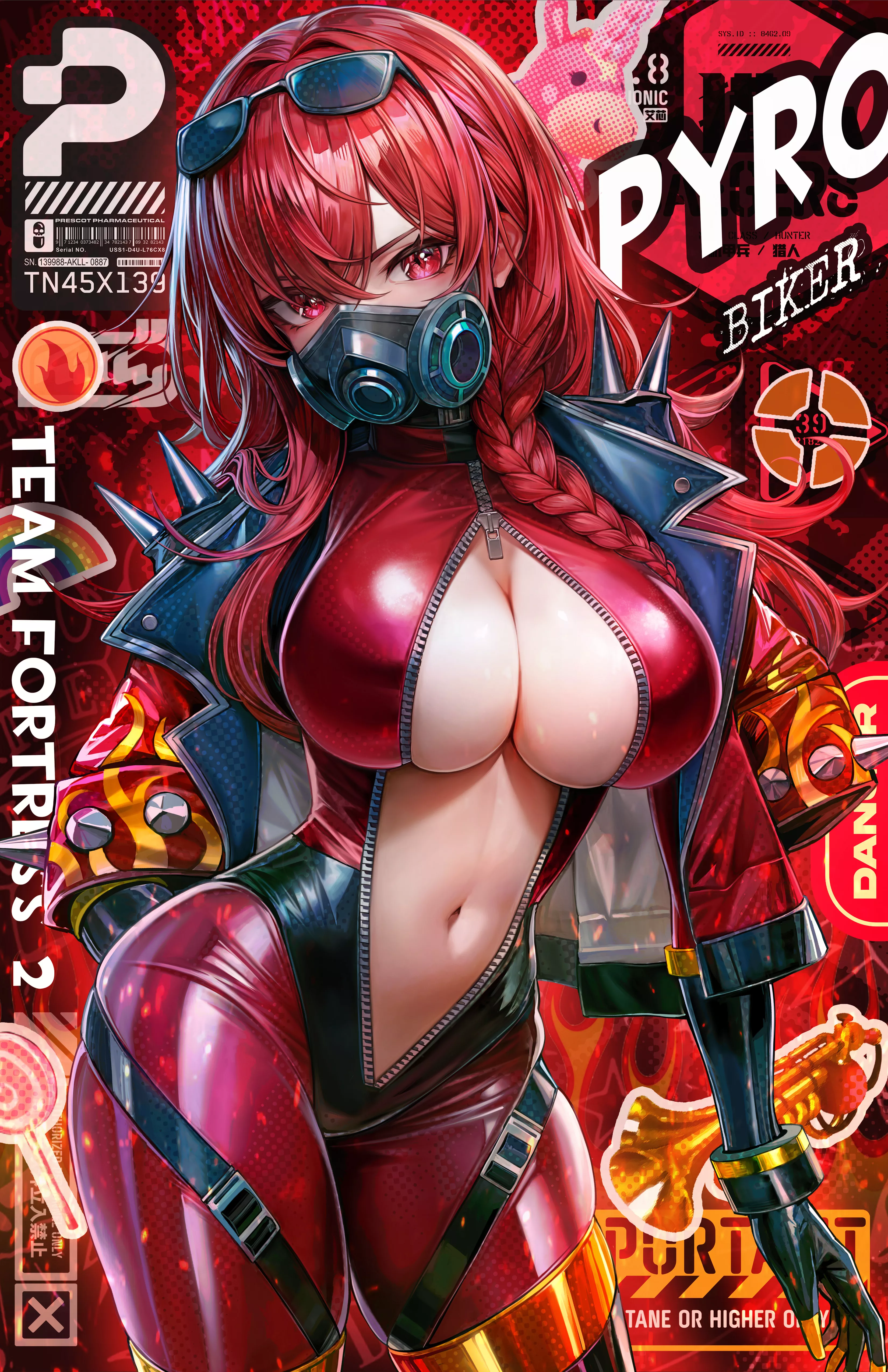 Biker Pyro [TF2] posted by CheetahSperm18