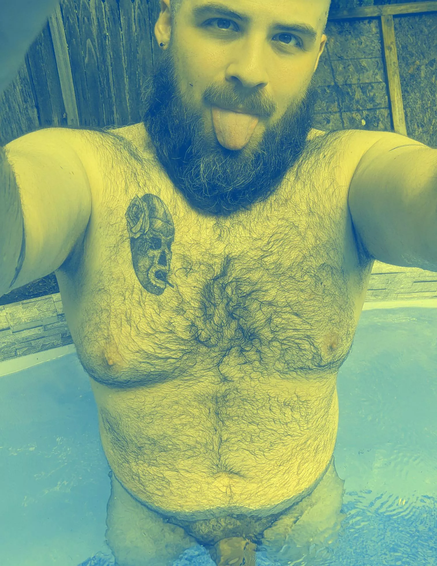 Days like this requires nudity and swimming like this posted by MarkSinclair2000