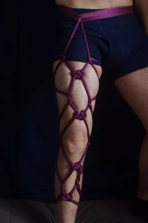 Experimenting with double coin knots and my new photography equipment! by GroovyRaven92