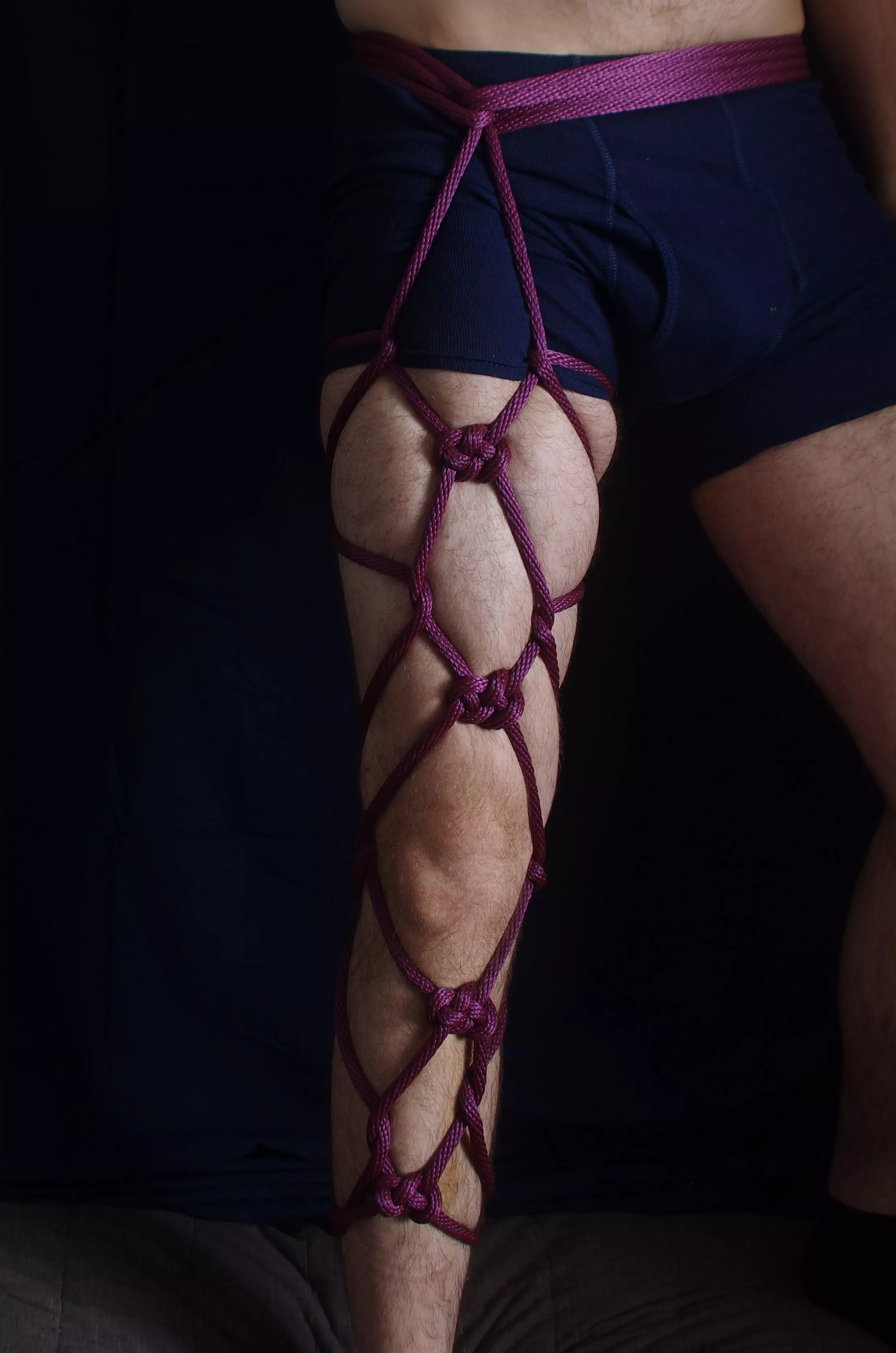 Experimenting with double coin knots and my new photography equipment! posted by GroovyRaven92