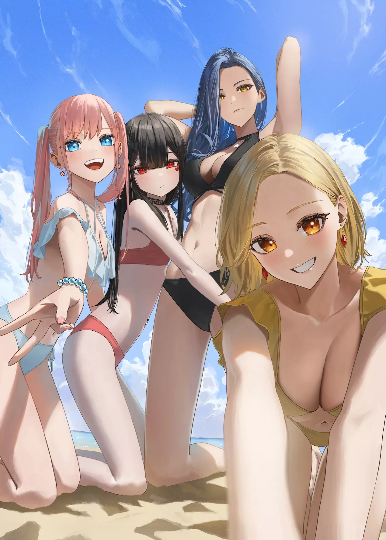 Girls beach selfie posted by xSaviour_N