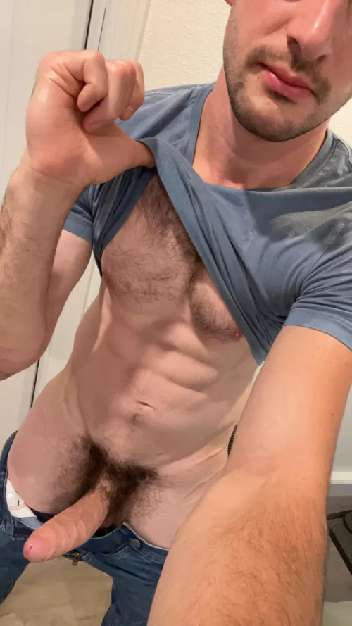 Home from work, and so happy to see you 😍 by swoshyswo