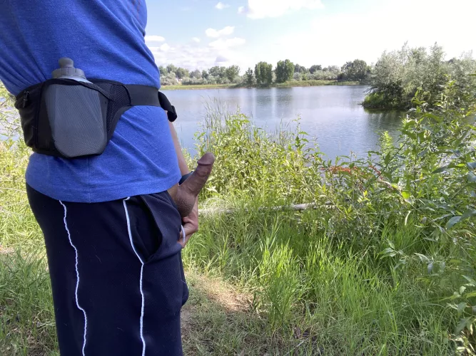 I always get hard and horny when I go running by lickmydiscostick69