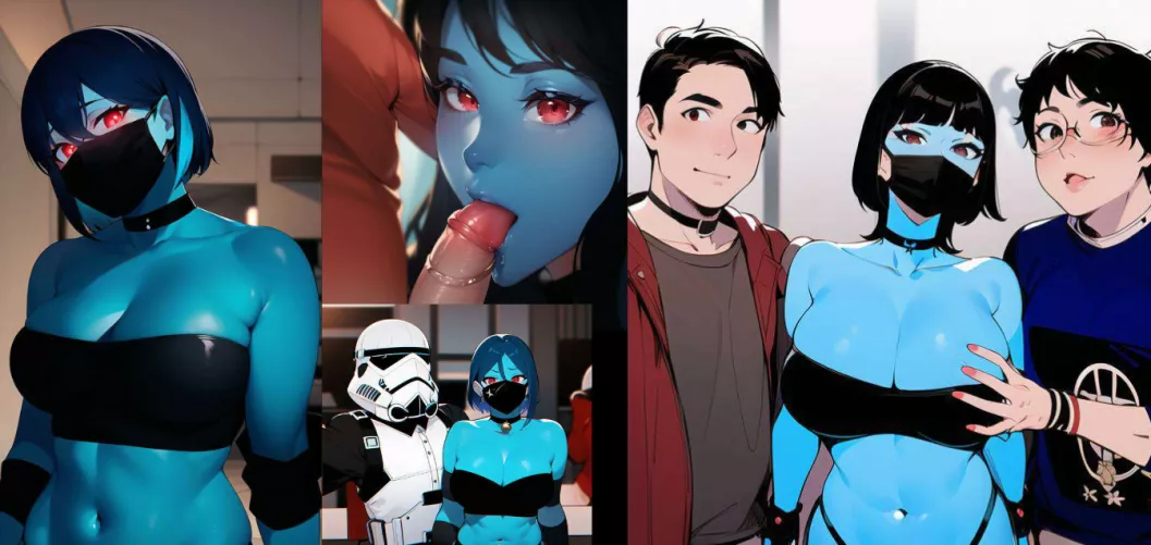 I went to AX2023 cosplaying as my SWTOR character Che'rri. I put some pics I took (+ pic of my cosplay) through an anime filter. Here are the results~ [SWTOR] (Myself + AI Mirror app) by Cherri_SWTOR