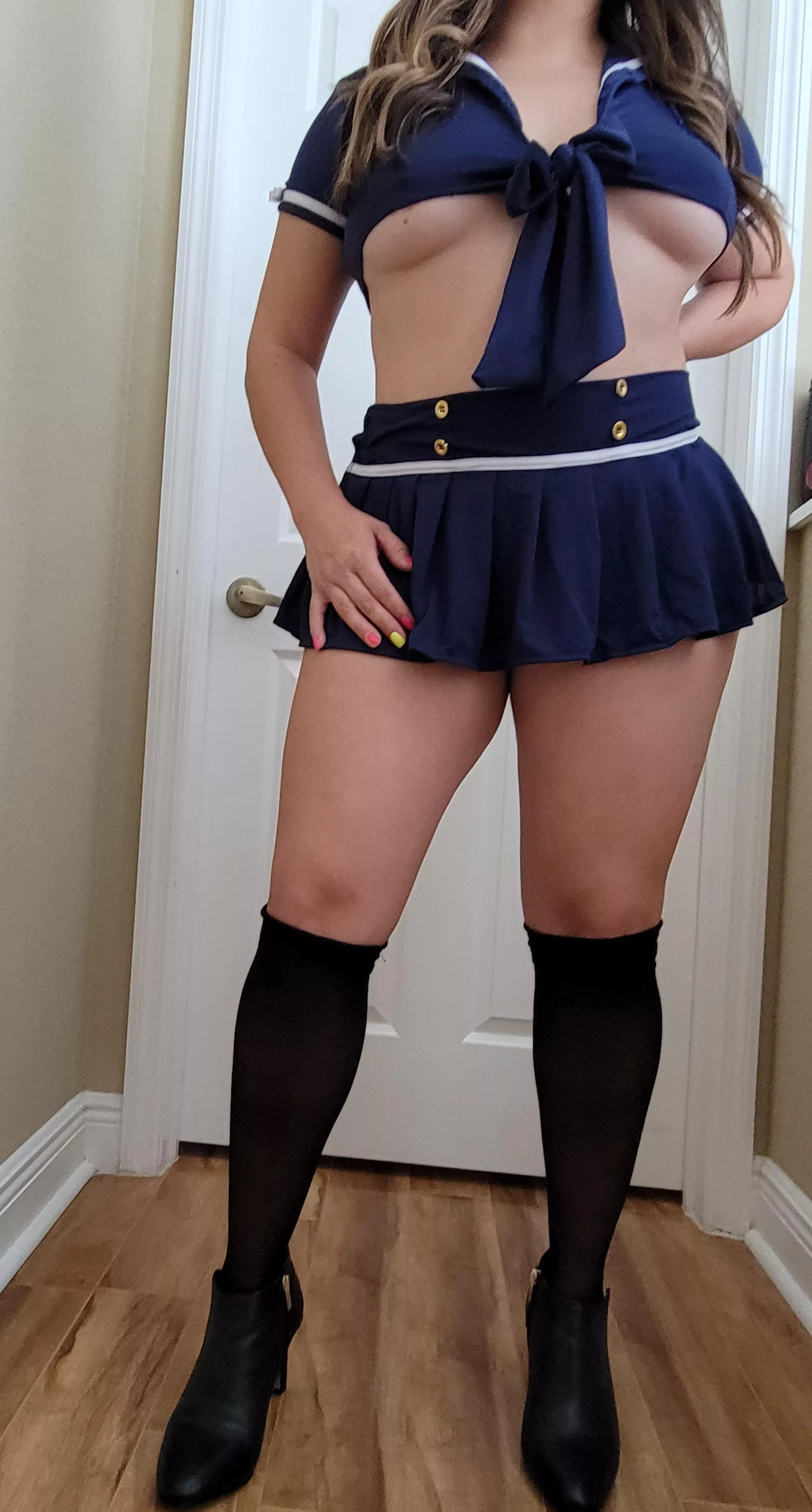 I'm here to serve and protect you. posted by Faceless_Fantasy9