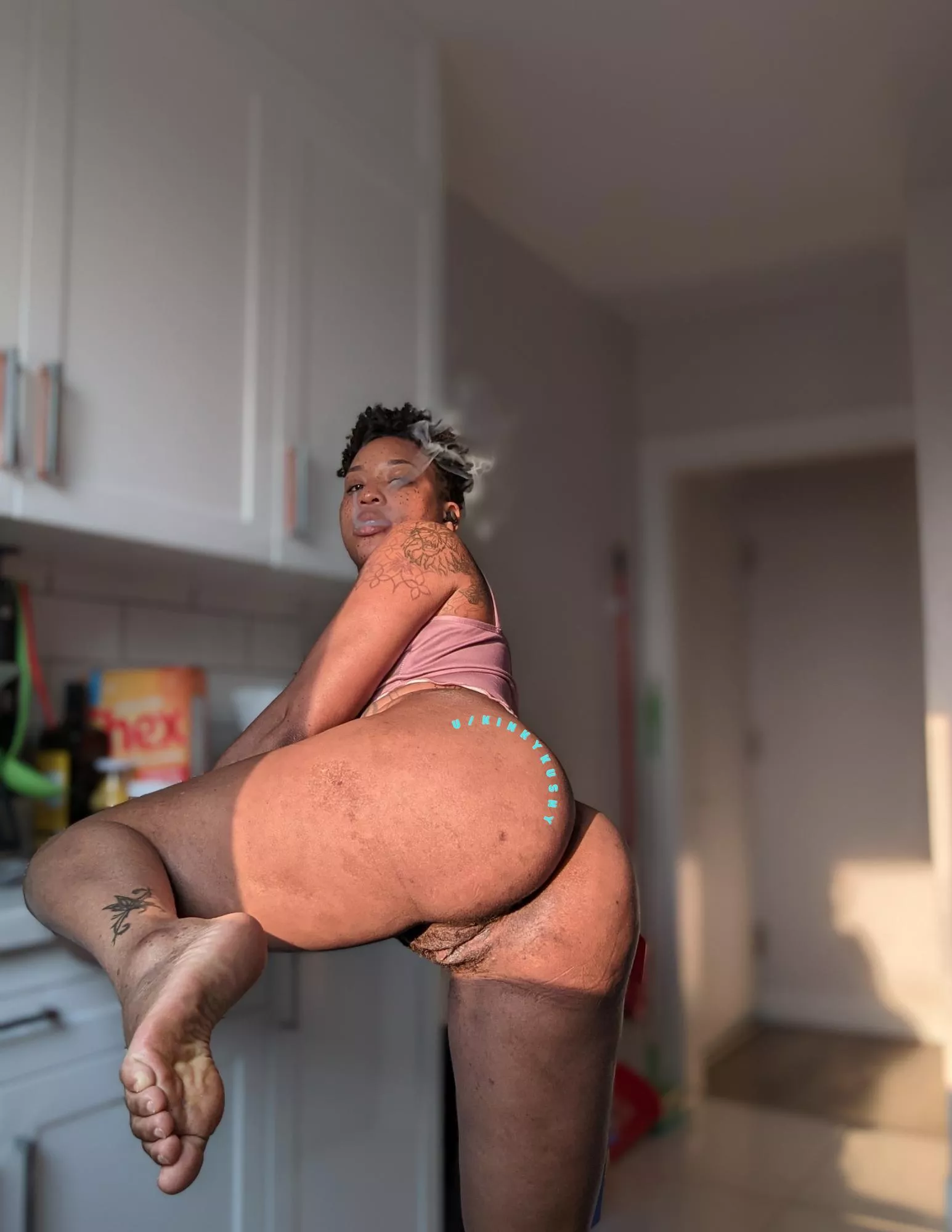 Just a naughty MILF next door. Look out your window! posted by kinkykushy