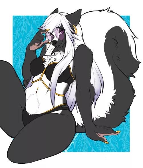 Just Beachy (Art by myself @morning_mocha) by morning_mocha