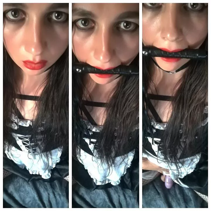 Locked and ready posted by KiraTransFetish