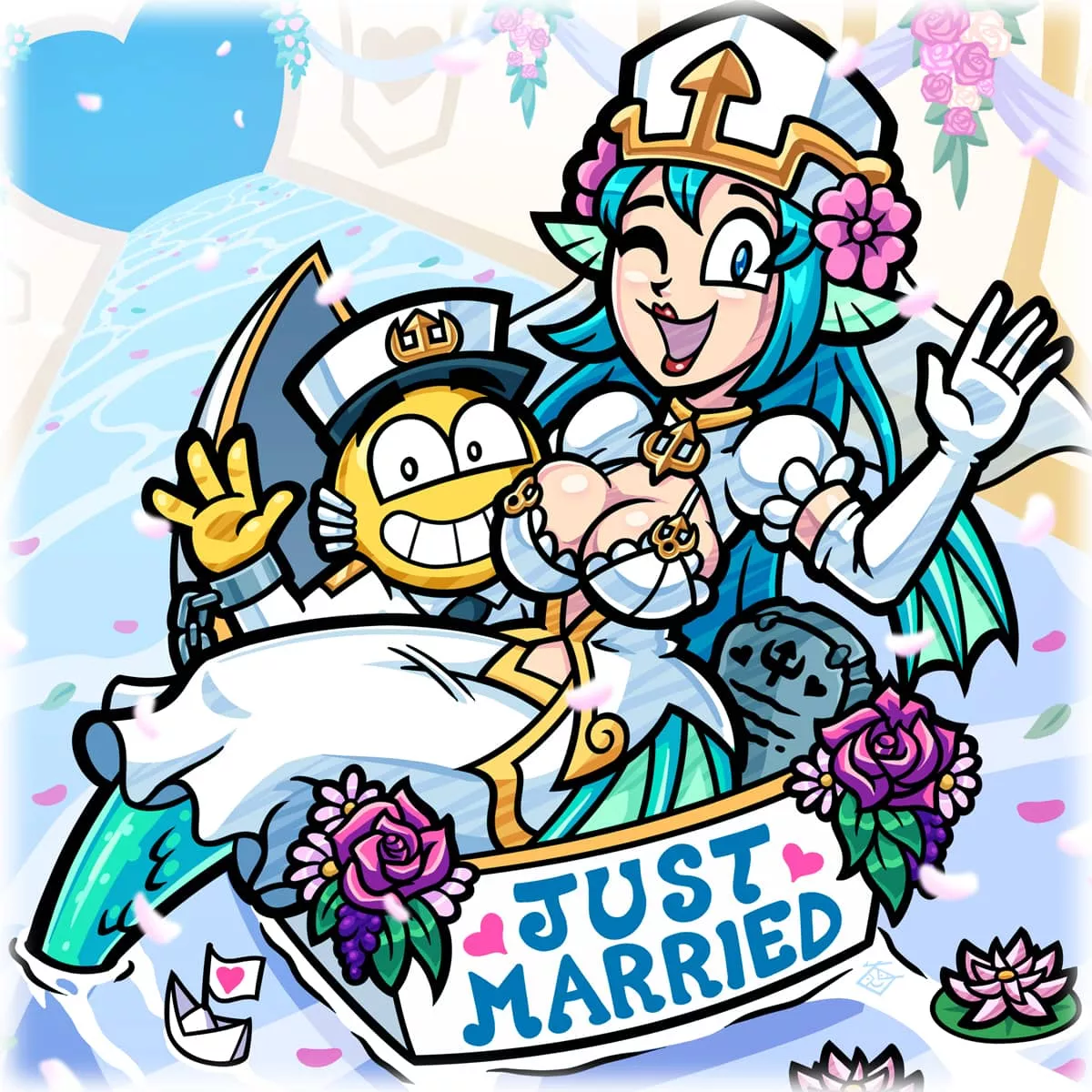 Married at sea posted by Jaxx1992