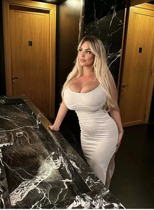 Massve in white dress by RemotePhilosophy6