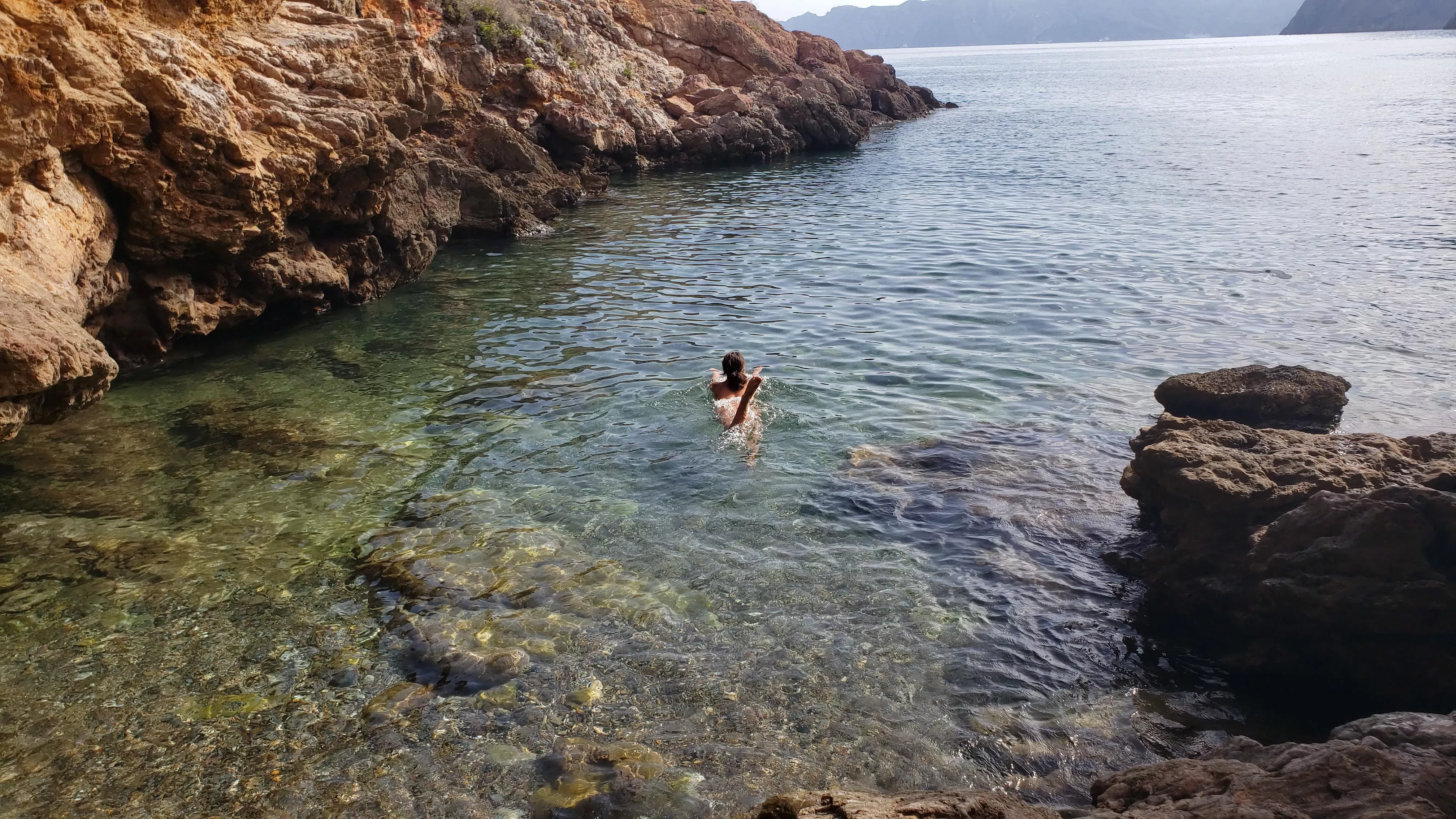 Nude swimming is the best. In paradise. Guess where posted by Ardillita_InTheSun