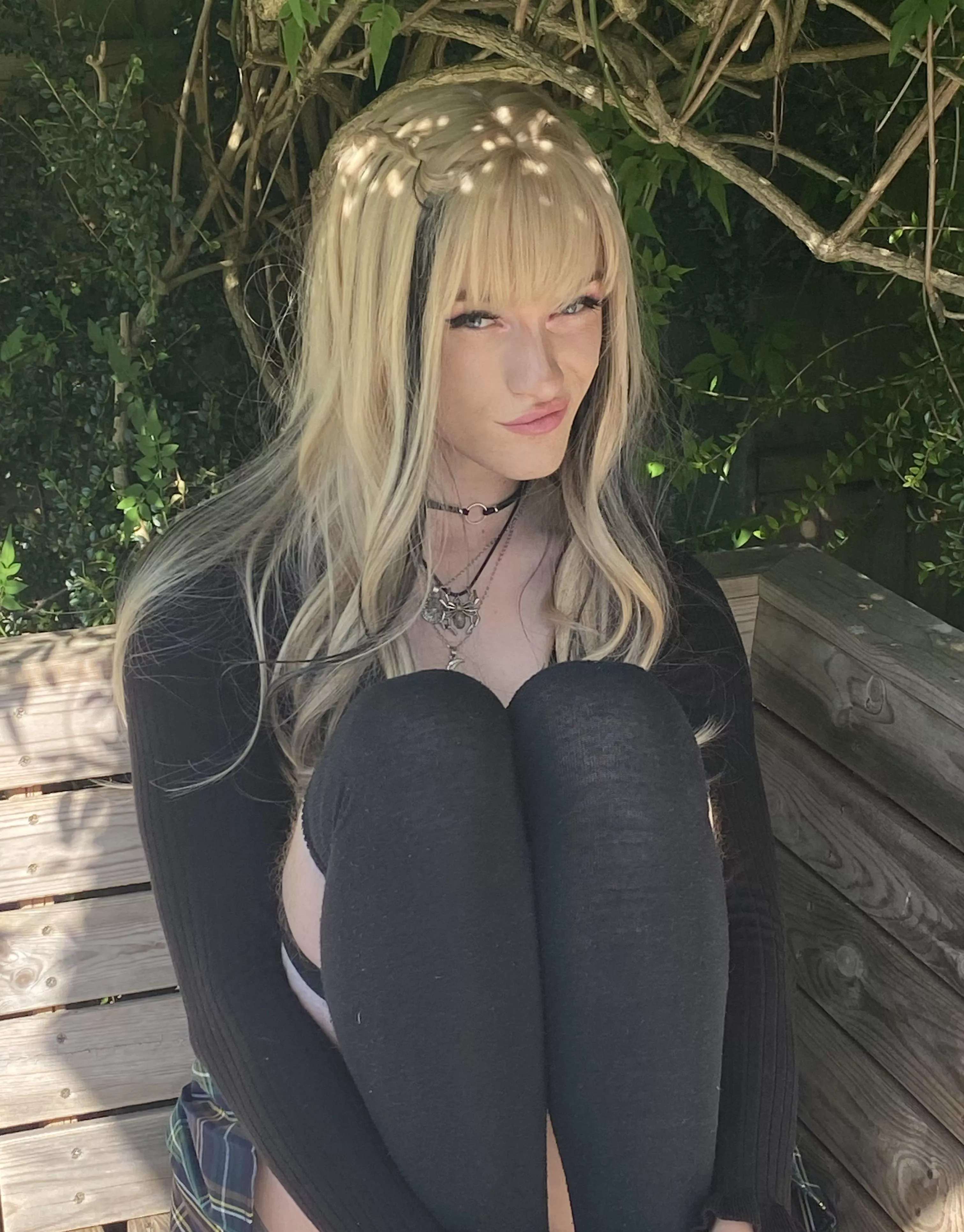 Really looking like a girl now🤭🖤 posted by Purely_regret