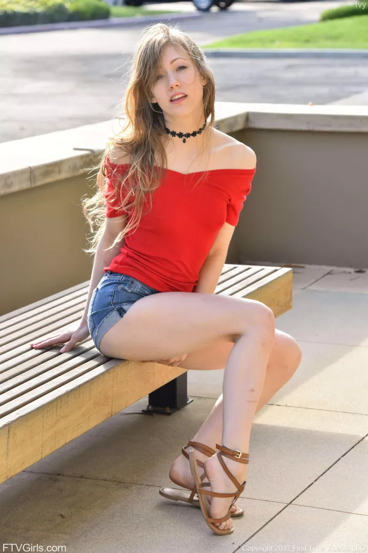 Relaxing outside posted by SarasCaptions