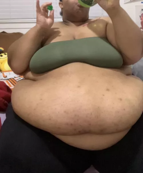 So Full from Dinner! 🍕❤️ by TelevisionDependent9