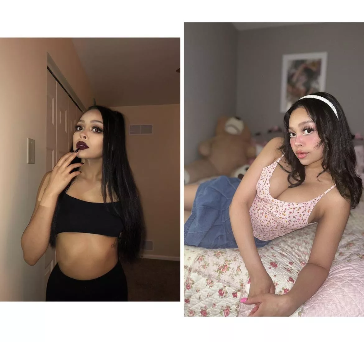 Total style change, implants, maybe more fillers this week! posted by xojustbri