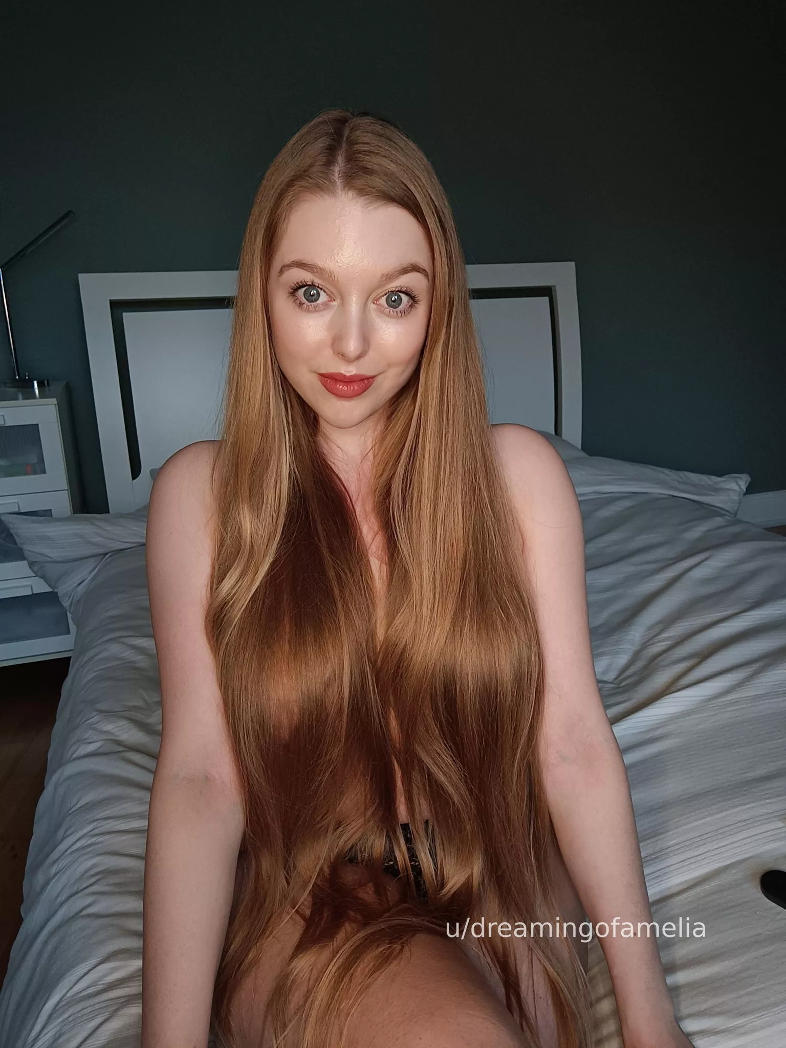 Who needs clothes when you have hair? posted by dreamingofamelia