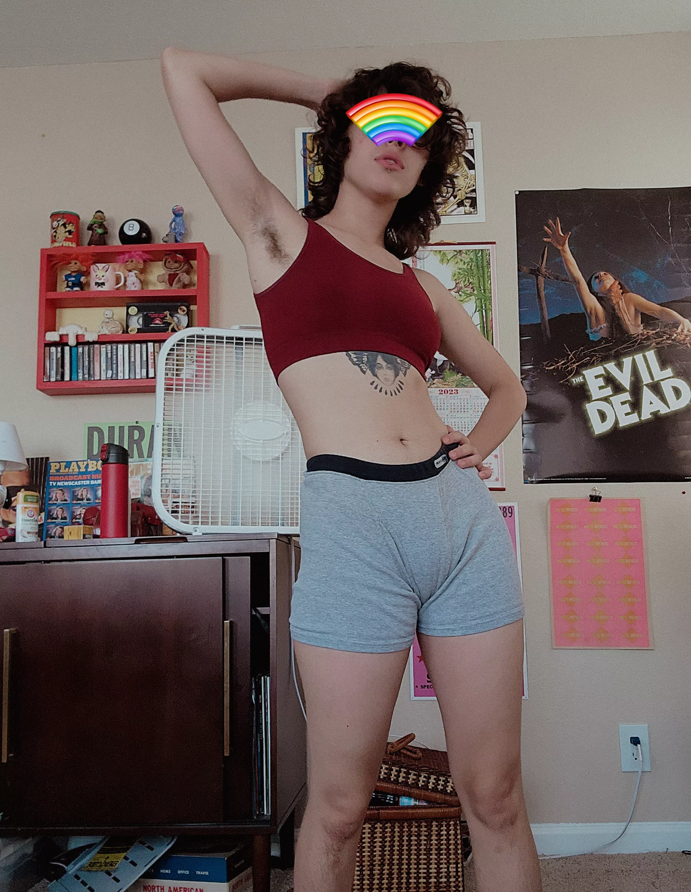 Aren't I such a cute boy? posted by butchtwinkian