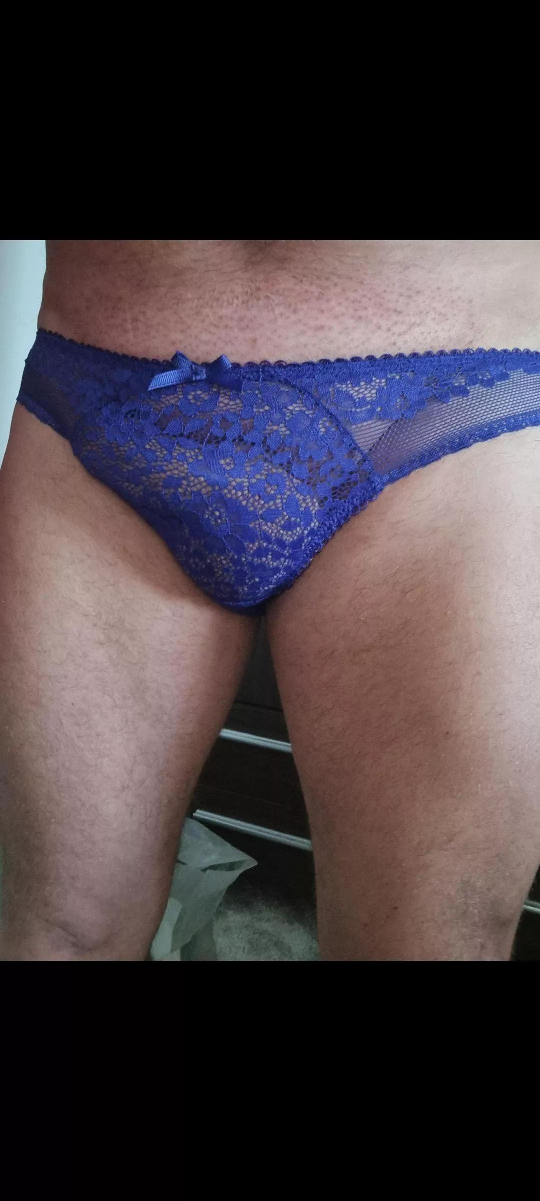 Blue lace 💙 with a bow 😊 posted by ImportantToe4738