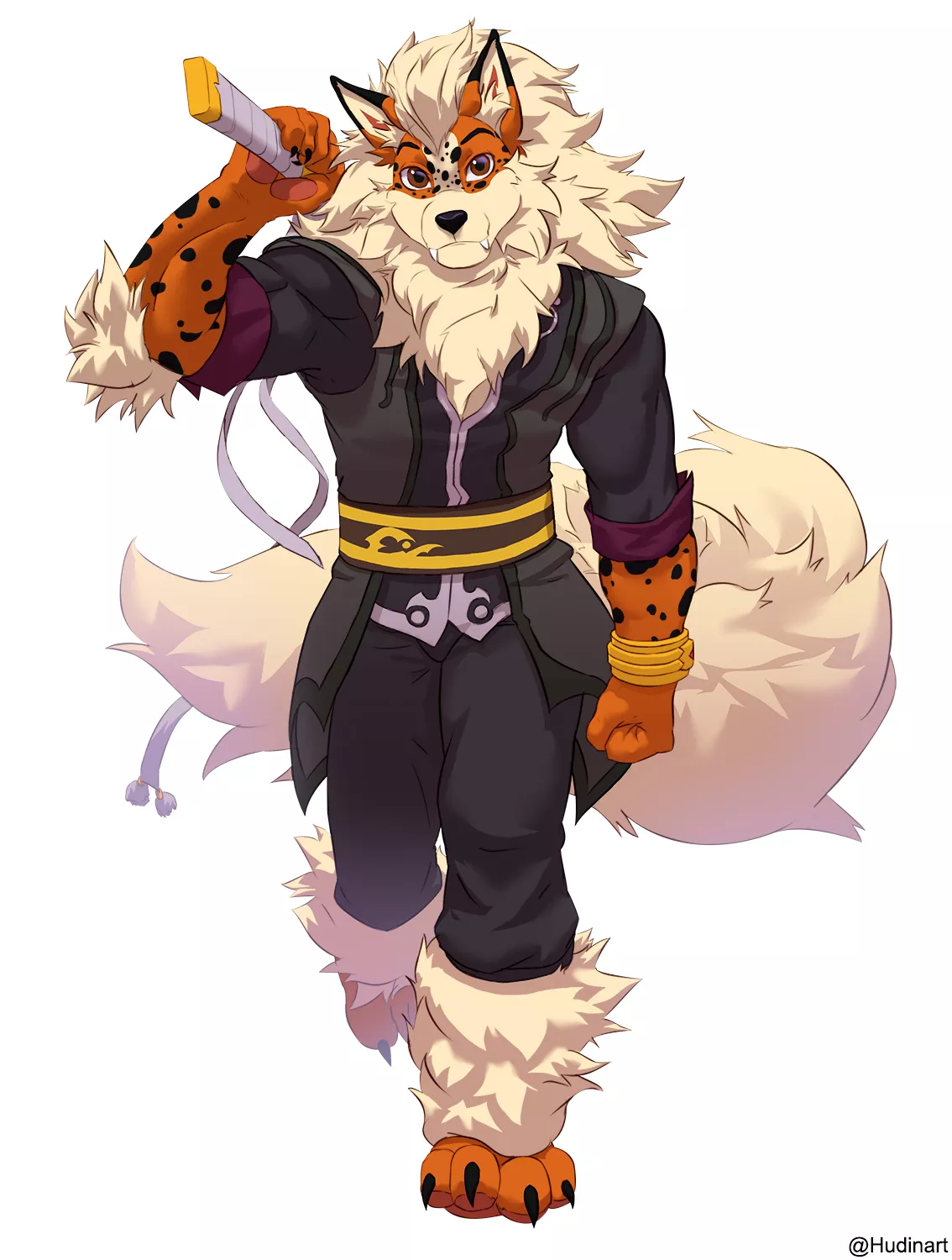 Fullbody commission for Tempo the Arcanine , by me. (i'm also open for commissions) posted by hudinart