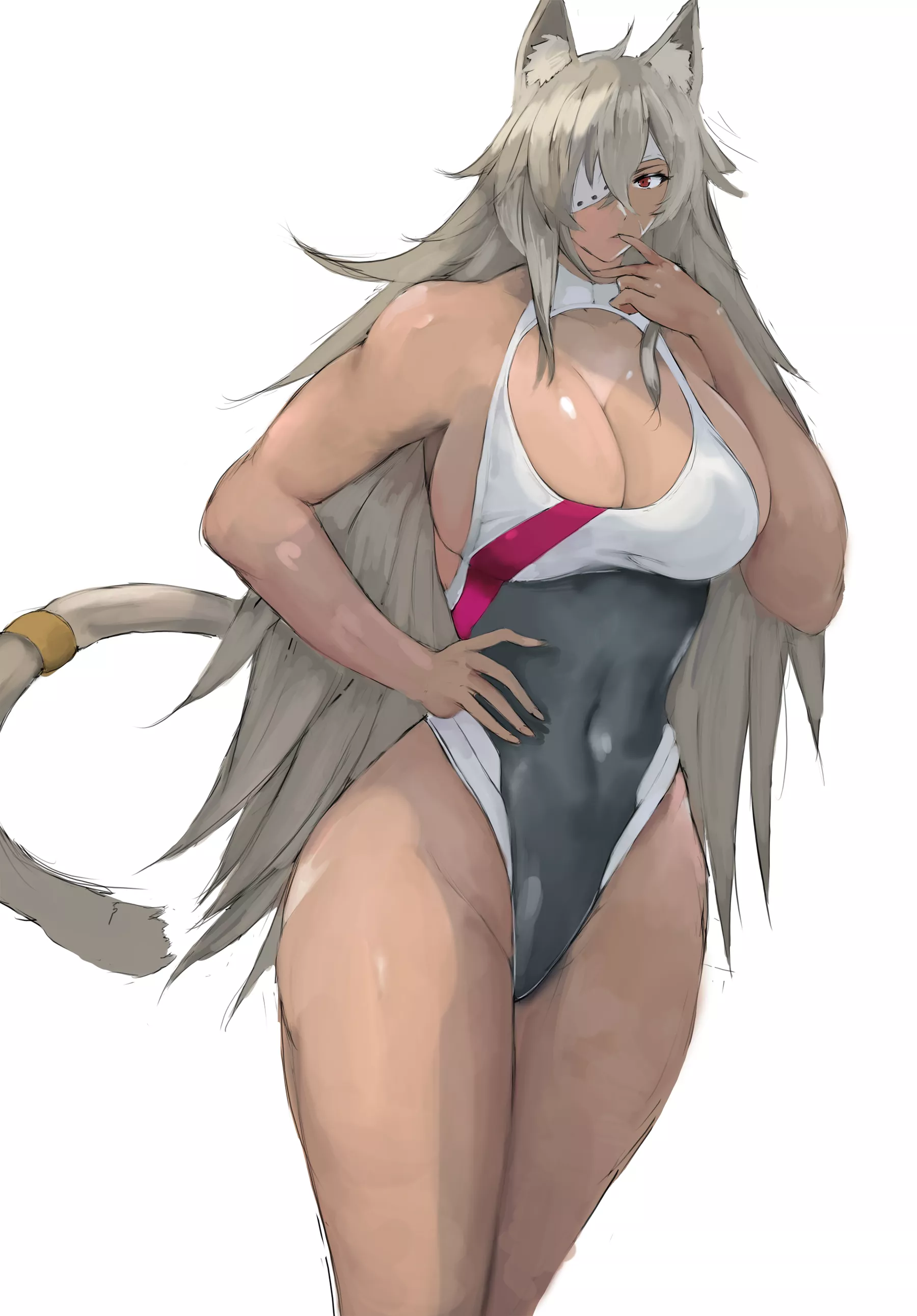 Ghislaine in a one piece by Memory posted by RollOverAndChainsaw