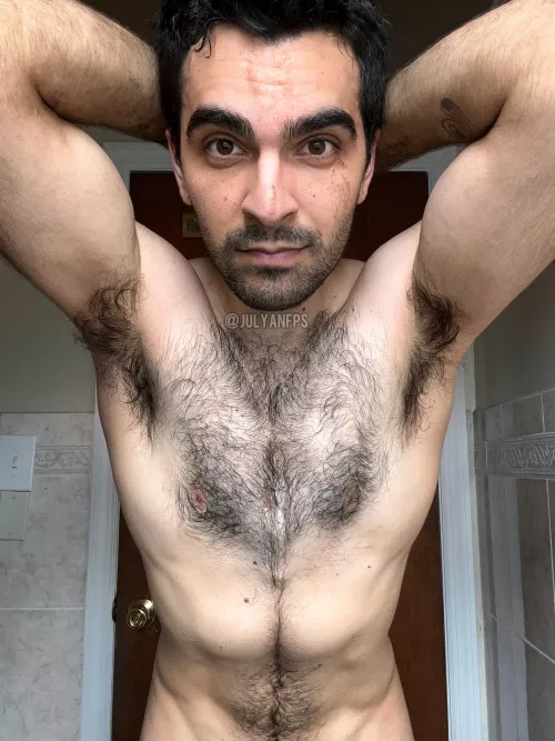 Got dirty af working outside, my whole body sweat like crazy! by julyanfps