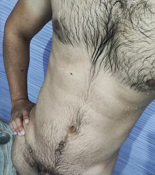 Hairy chest Indian by 1997vd
