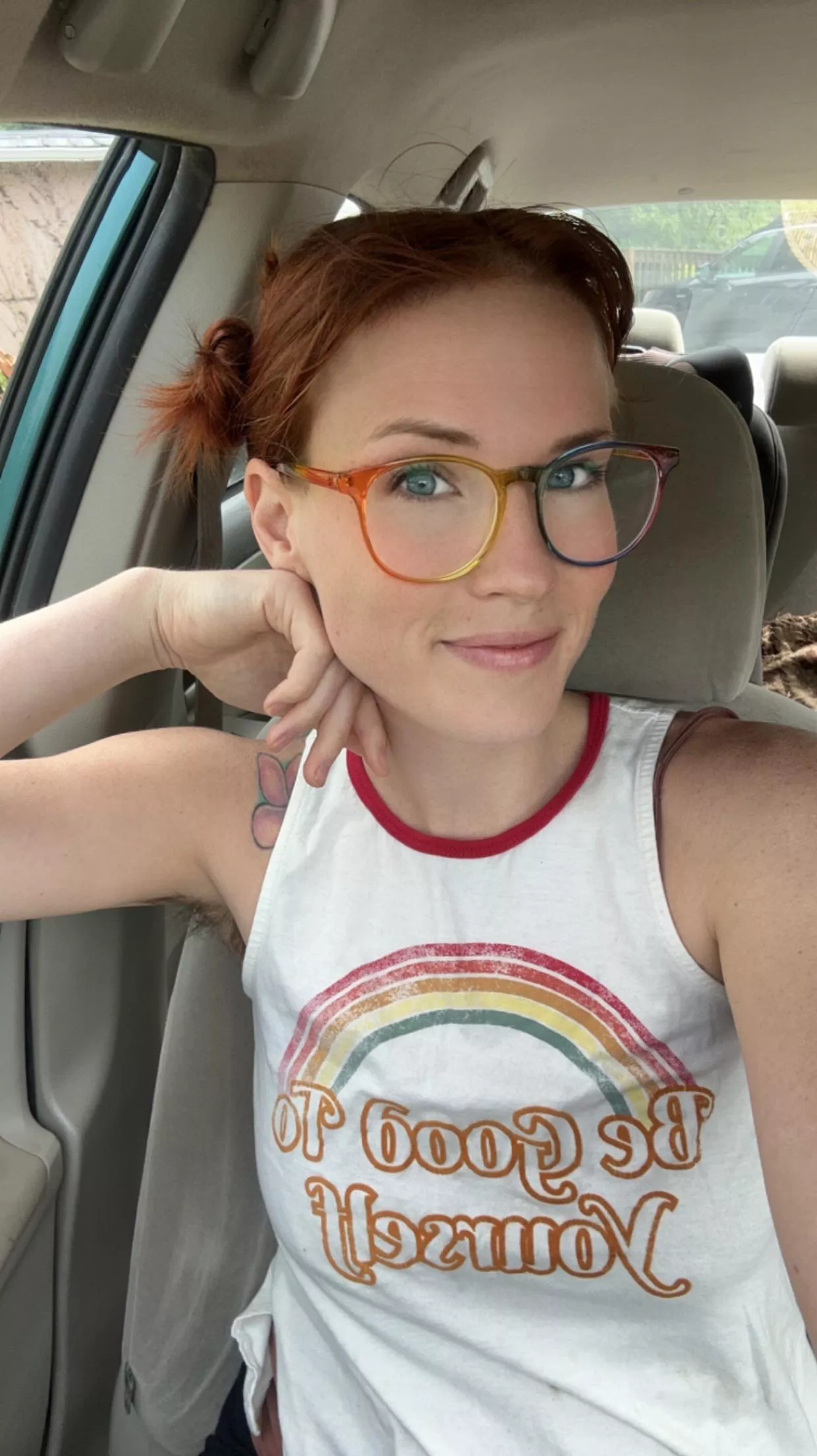 I get lots of compliments on my rainbow frame posted by kyraaulani