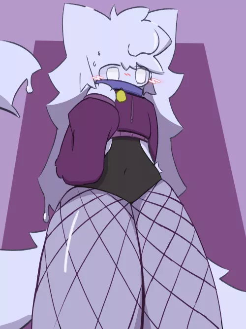 I just wanted to try this on by TiffanyGhostFox