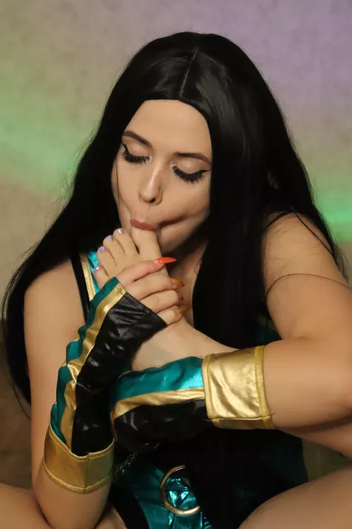 Jade [Mortal Combat] (Fairy Elfie) by CharmingMistress