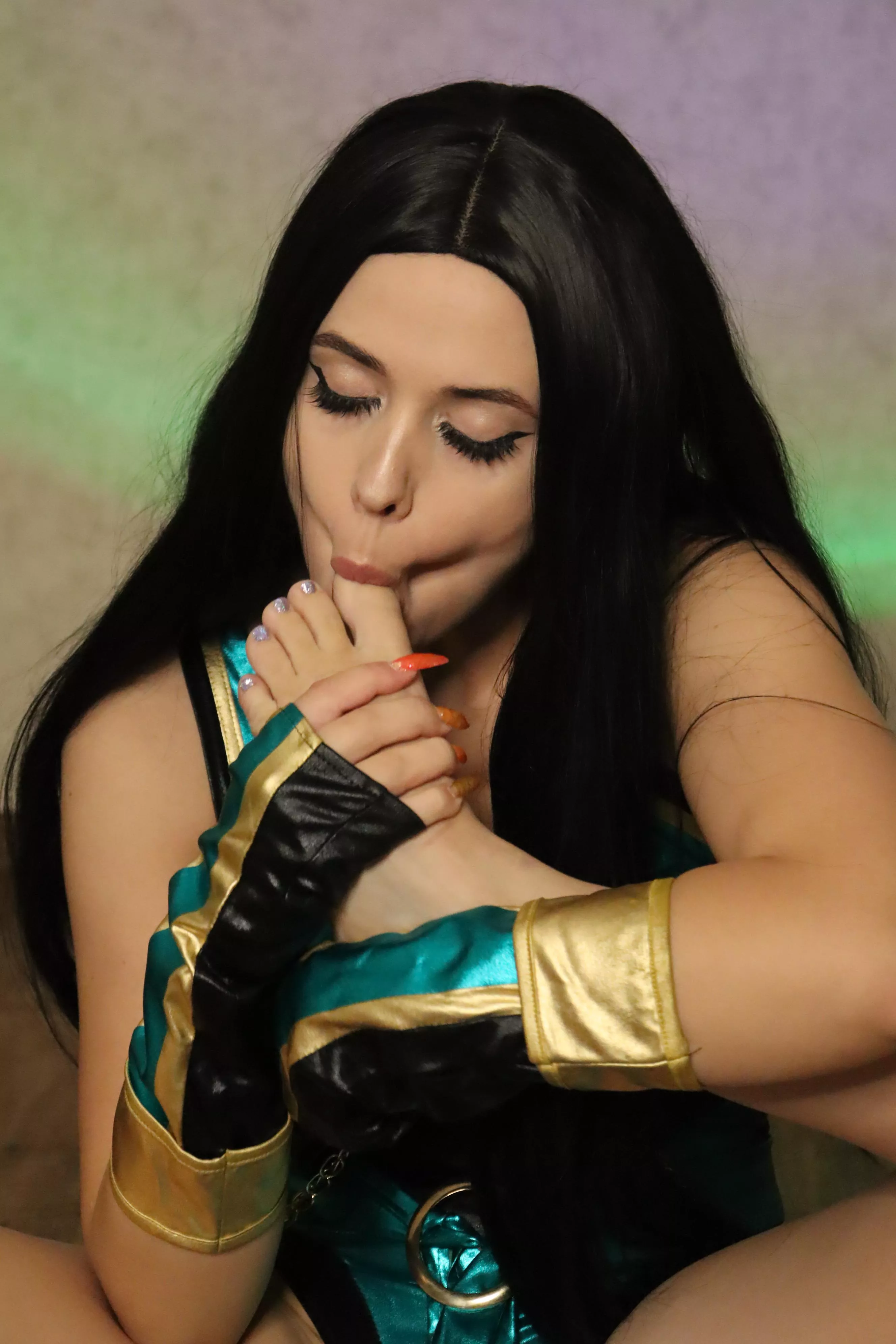 Jade [Mortal Combat] (Fairy Elfie) posted by CharmingMistress