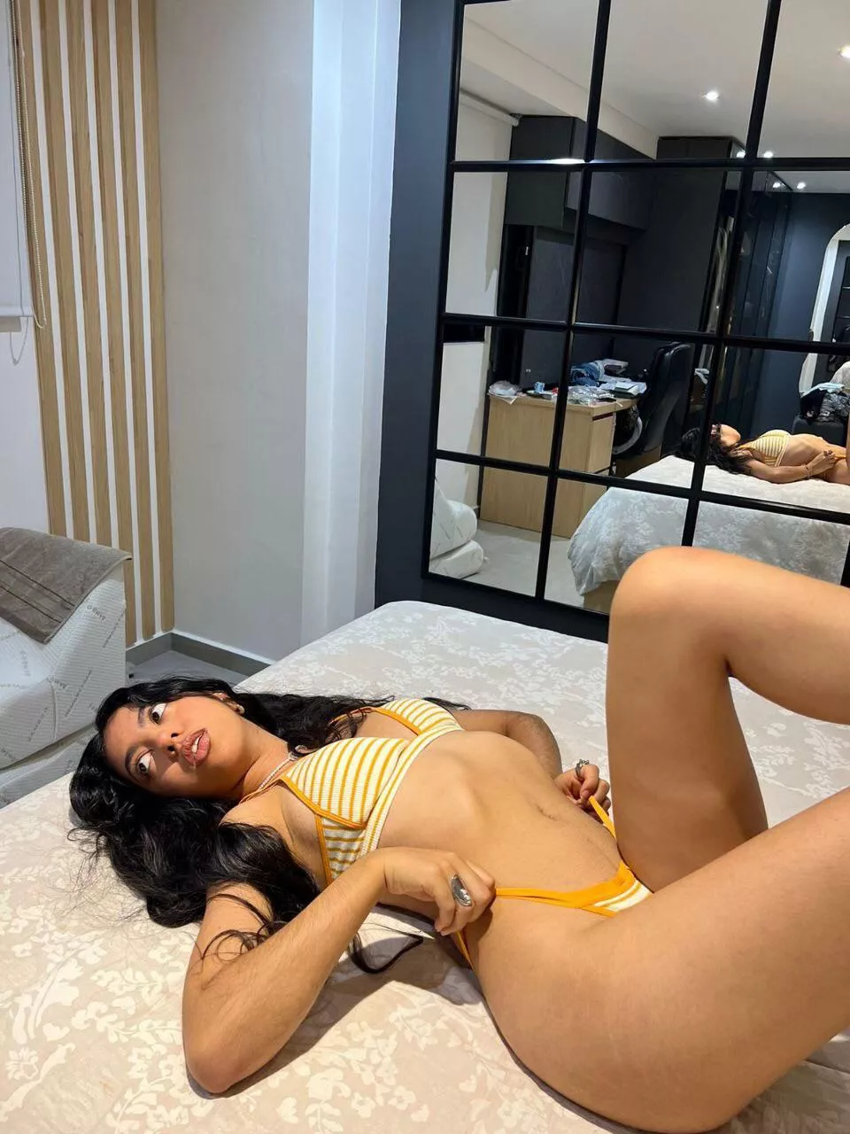 Just waiting for someone to cum all over my body posted by NoSocietys