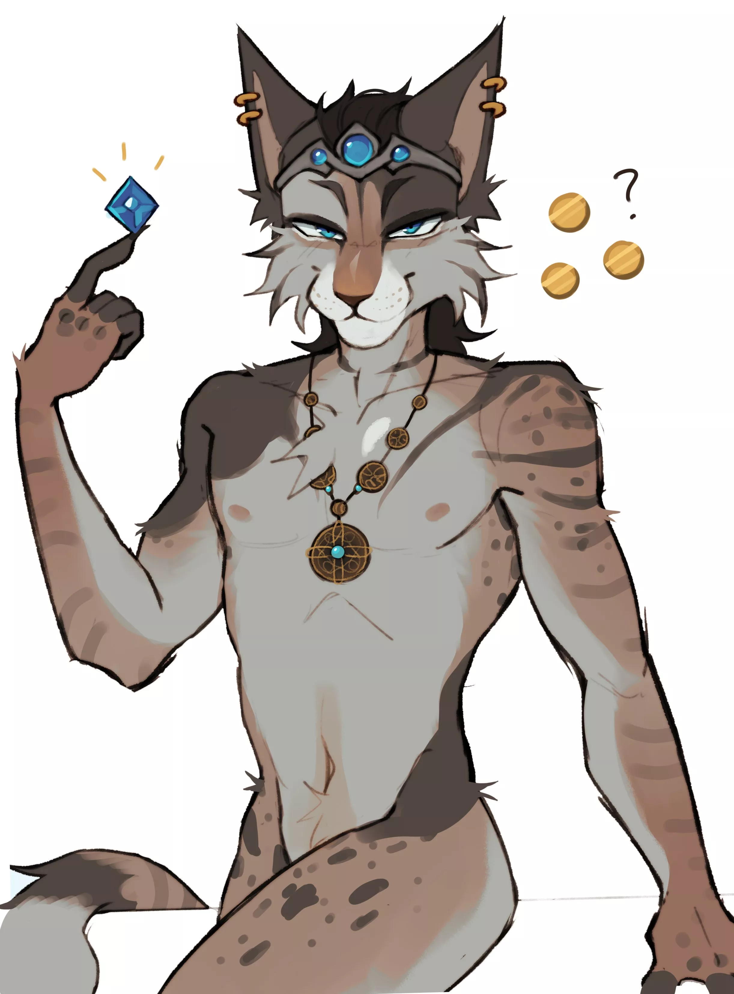 khajiit has wares if you have coin (art by VAMPIMORPH) posted by Darkshreaders3