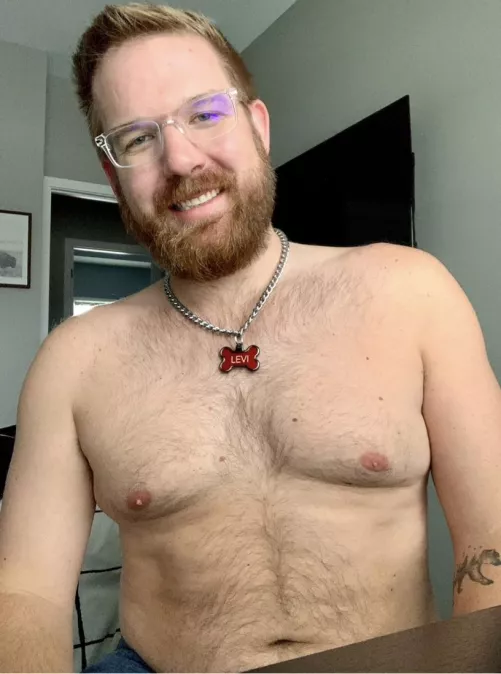 Loving my beard length! by BoyPupLevi