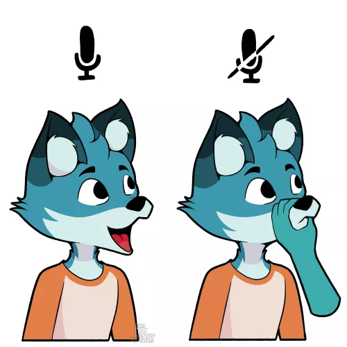 Mute (Drawing by me) by azpproject