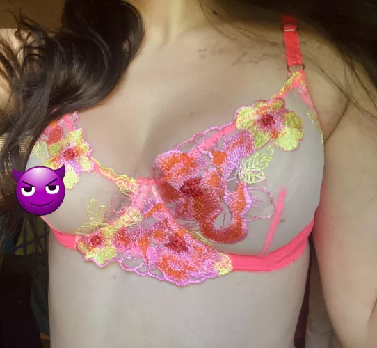 My pink lingerie top by Risky_Nature