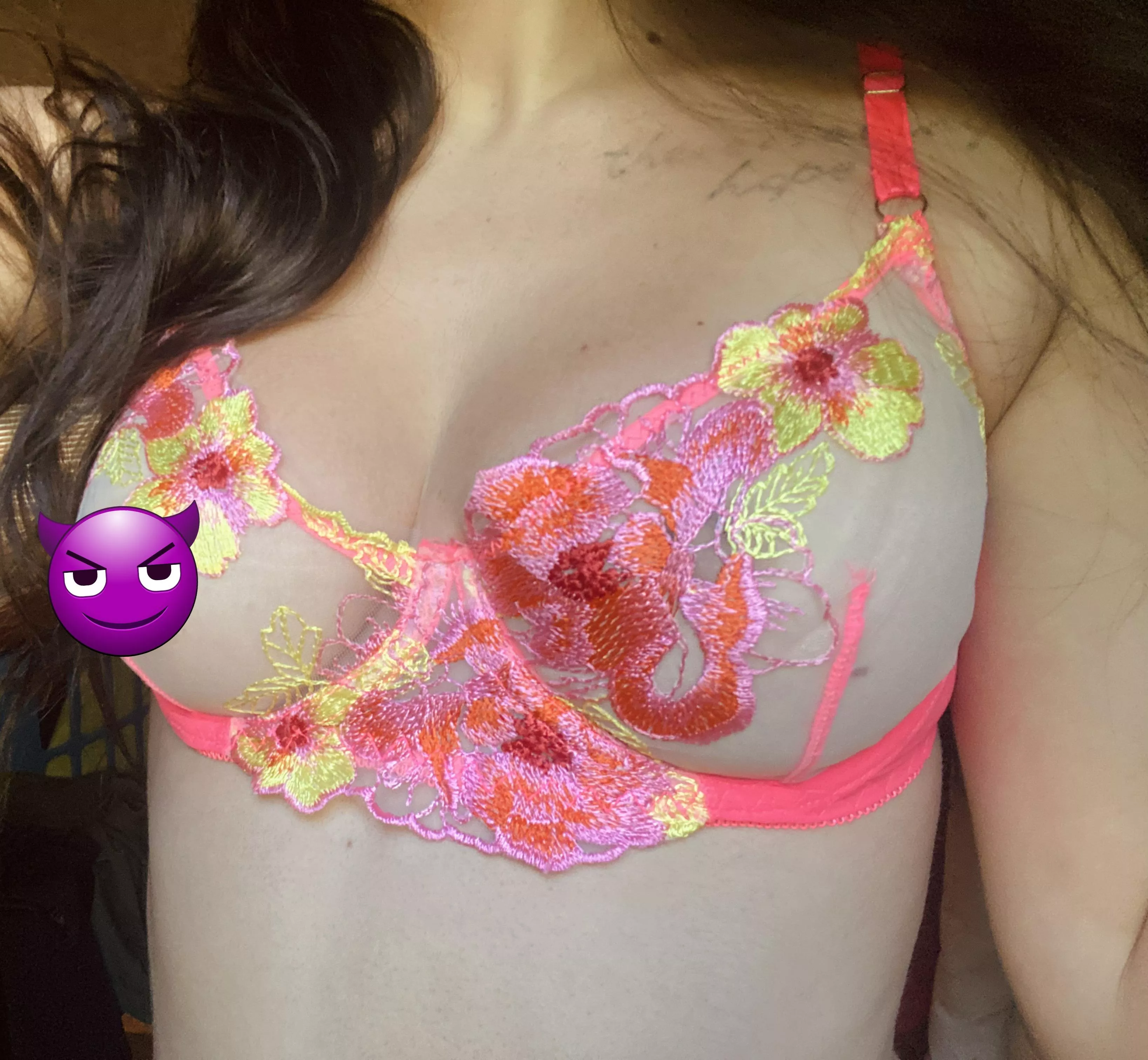 My pink lingerie top posted by Risky_Nature