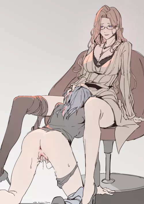 On her knees [Path to Nowhere] by AdOk9471