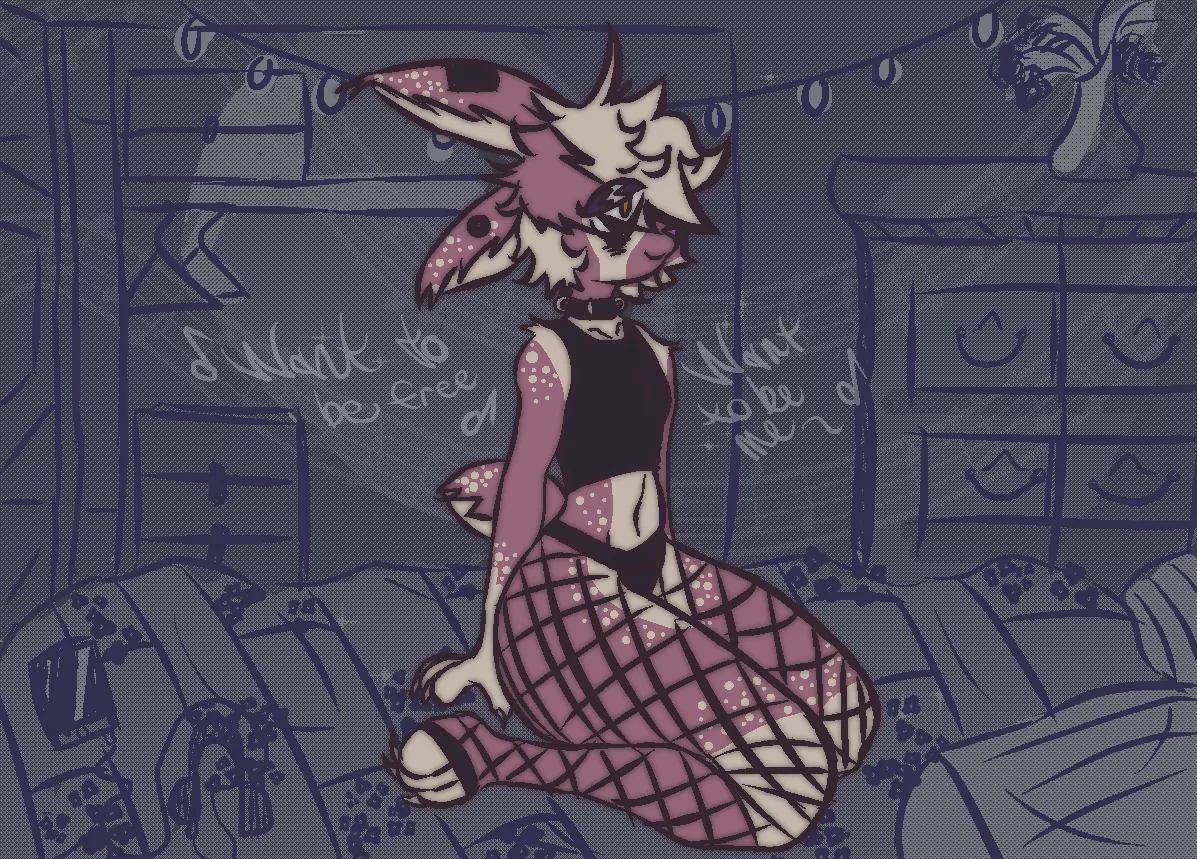 [Q] Cal hanging out in his room (by me) posted by cutestkitty430