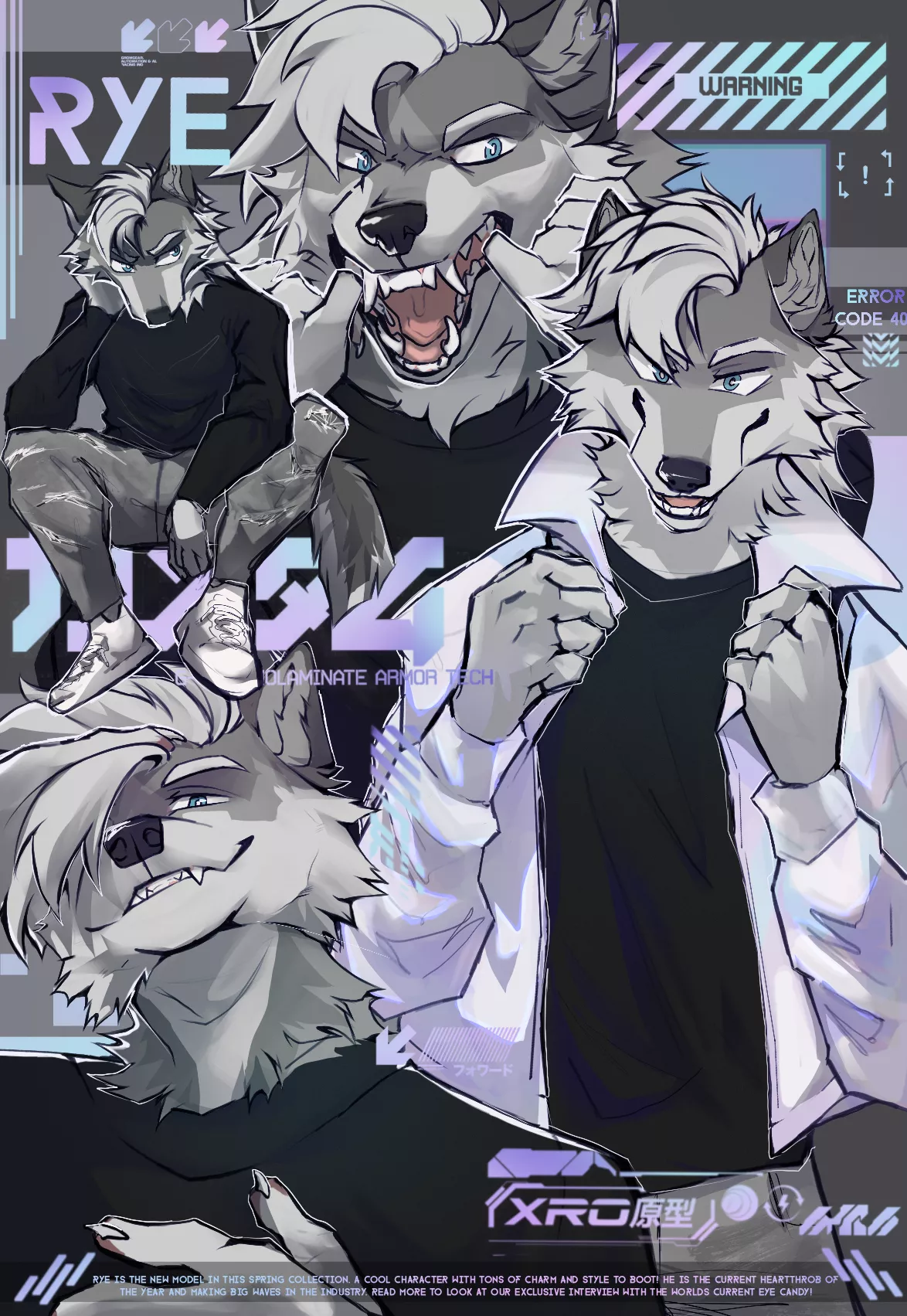 Rye the SuperStar [ @_ExcaliburWolf | Me ] posted by Kintaro402